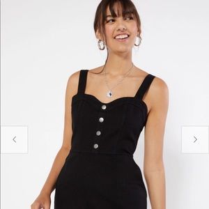 NWT Rue 21 Black Jean Dress